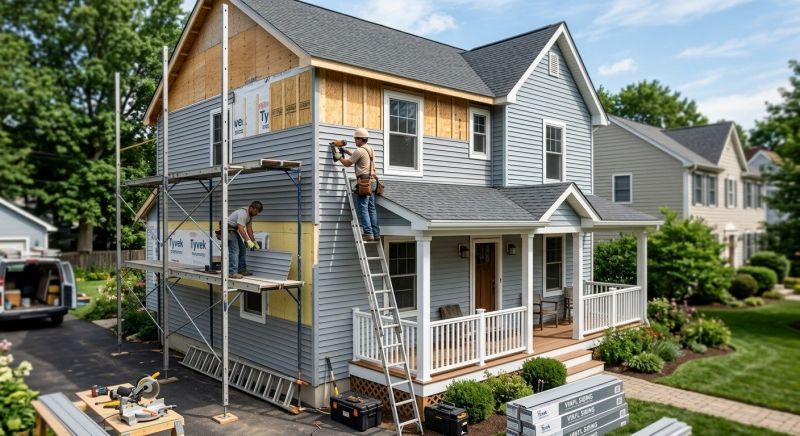 Synthetic Siding Installation in Norwalk, CT