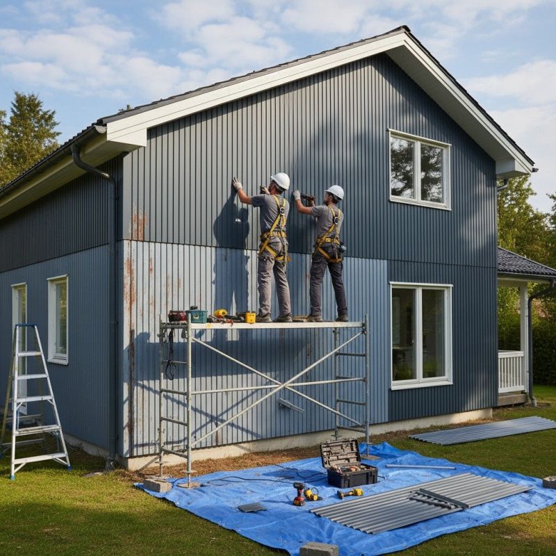 Metal Siding Replacement