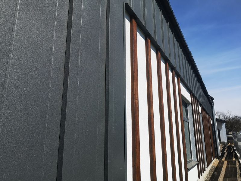 Metal Siding on Commercial Building